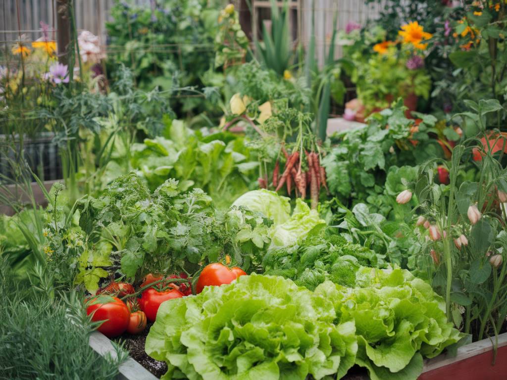 Tips for growing a flourishing vegetable garden in small spaces