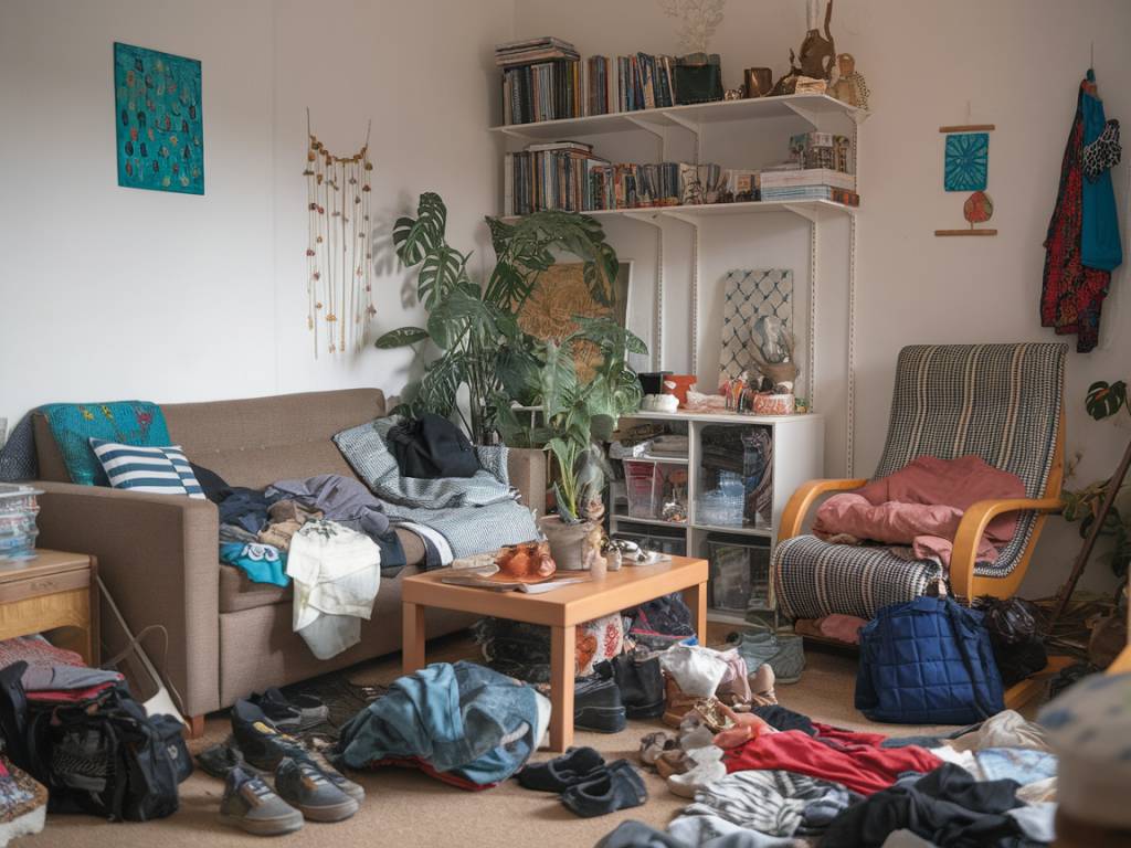 Easy tips to declutter and organise your living space