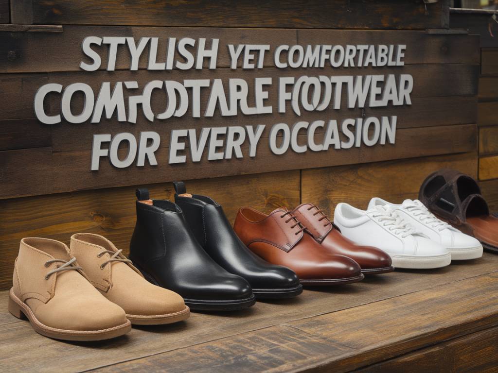 Stylish yet comfortable footwear for every occasion